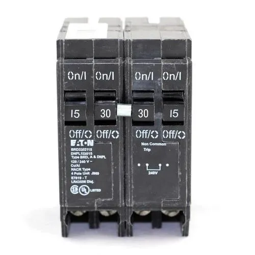 DNPL153015 - Eaton - 15/30/30/15 Quad Amp Circuit Breaker