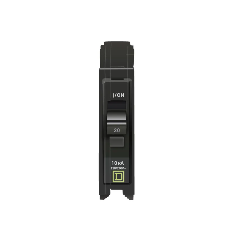 QO120-Square D-20 Amp-1Pole