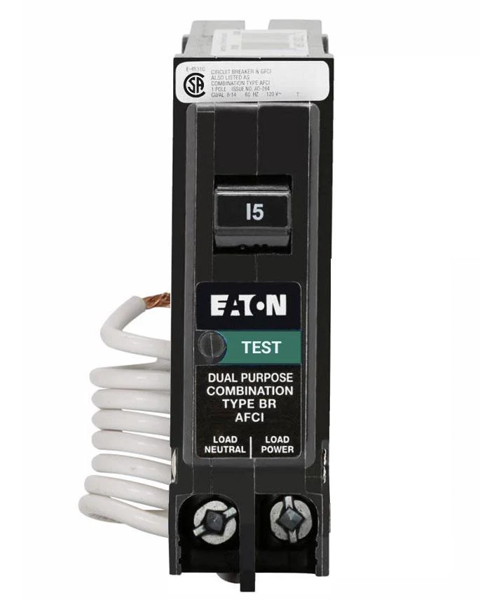 BRN115AFC - Eaton - Plug-In - 15 Amp - 1 Pole - 120 Volt