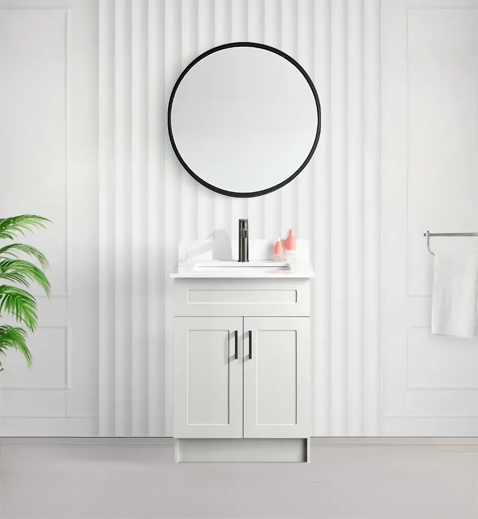 24" White (MDF)