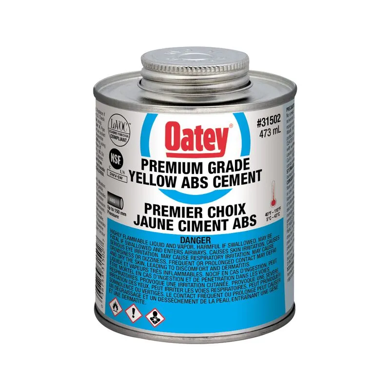 ABS Cement Yellow 473ml