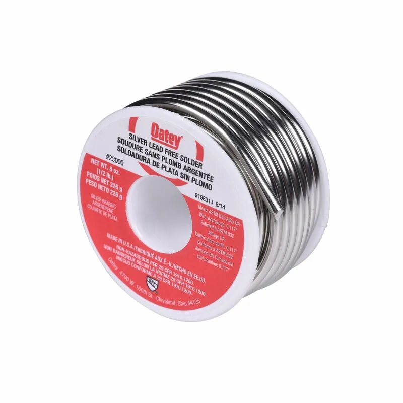Silver Lead Free Plumbing Wire Solder 226g