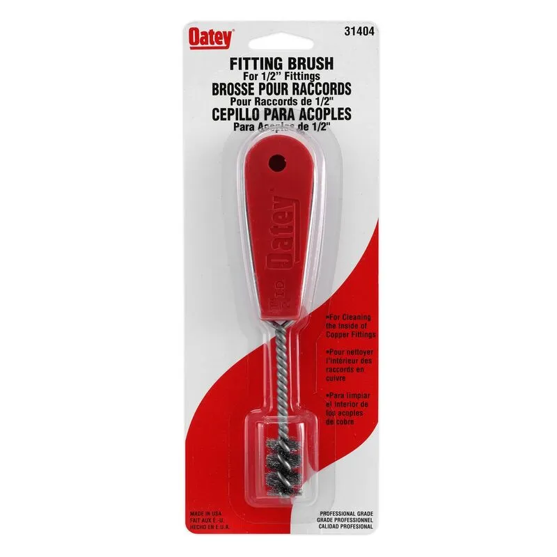 Carded 1/2" Fitting Brush