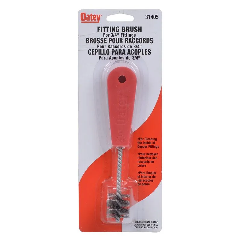 Carded 3/4" Fitting Brush