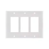 3-G White Midsize Wall Plate