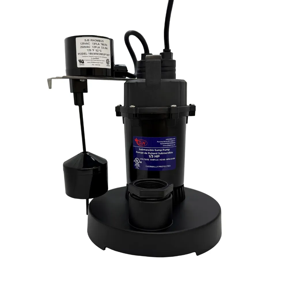 DN Sump Pump 1/3HP x 1-1/2"NPT