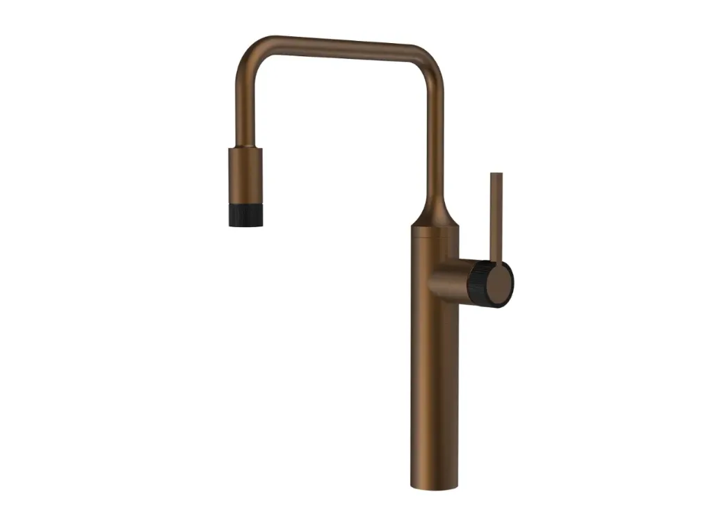KAIRO-Single Handle Bar Sink Faucet (F21C01) Rose Gold