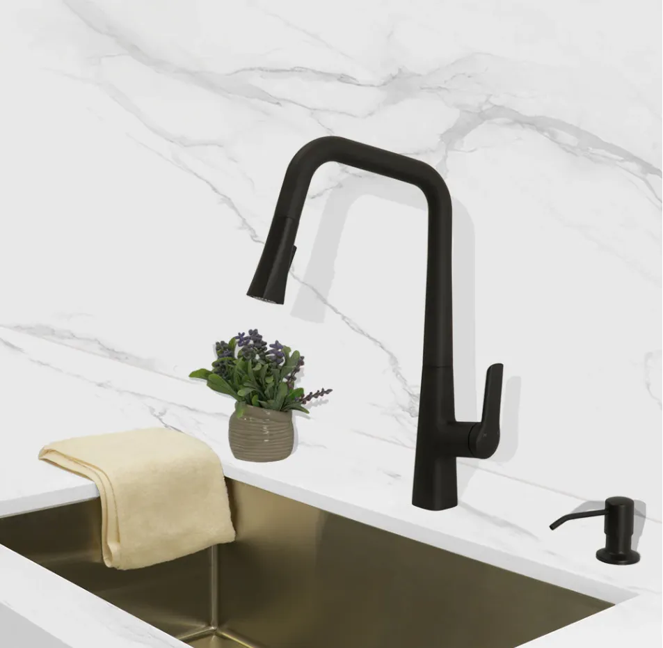 GRANI Touchless Dual Spray Kitchen Faucet - F44128MB