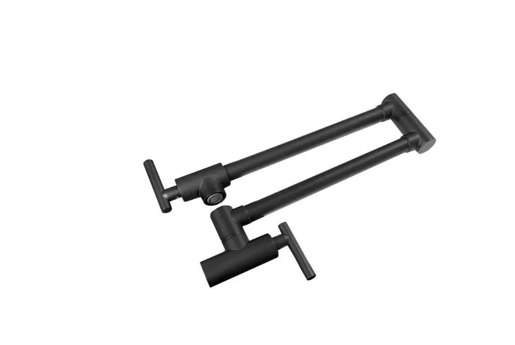 SLEEK Wall Mount Kitchen Pot Filler - F22K12407MB