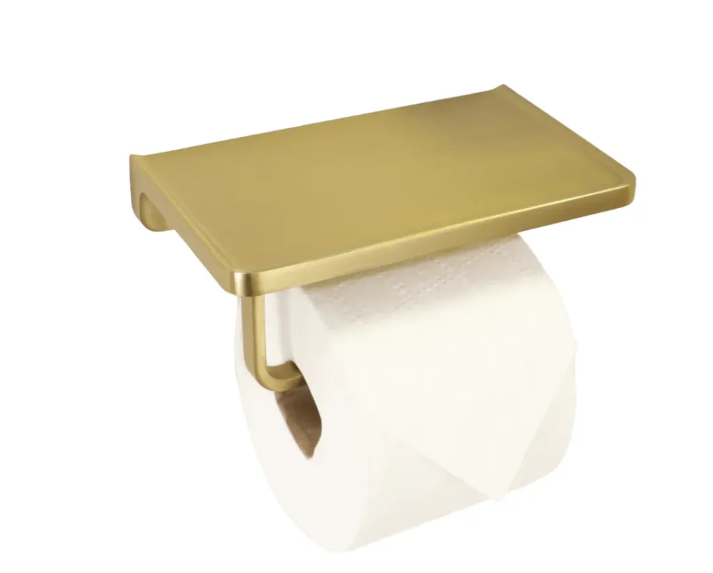 Toilet Paper Holder with Shelf - TPHSS123BG