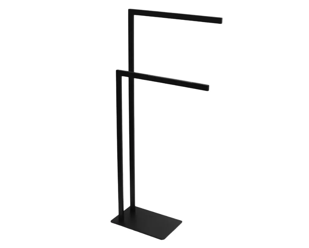 Freestanding Double Towel Stand TSFS123MB